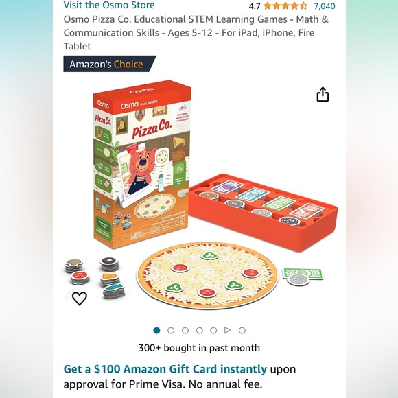 NIB Osmo Pizza Co. Educational STEM Learning Math & Communication Skills Coding - Picture 11 of 12